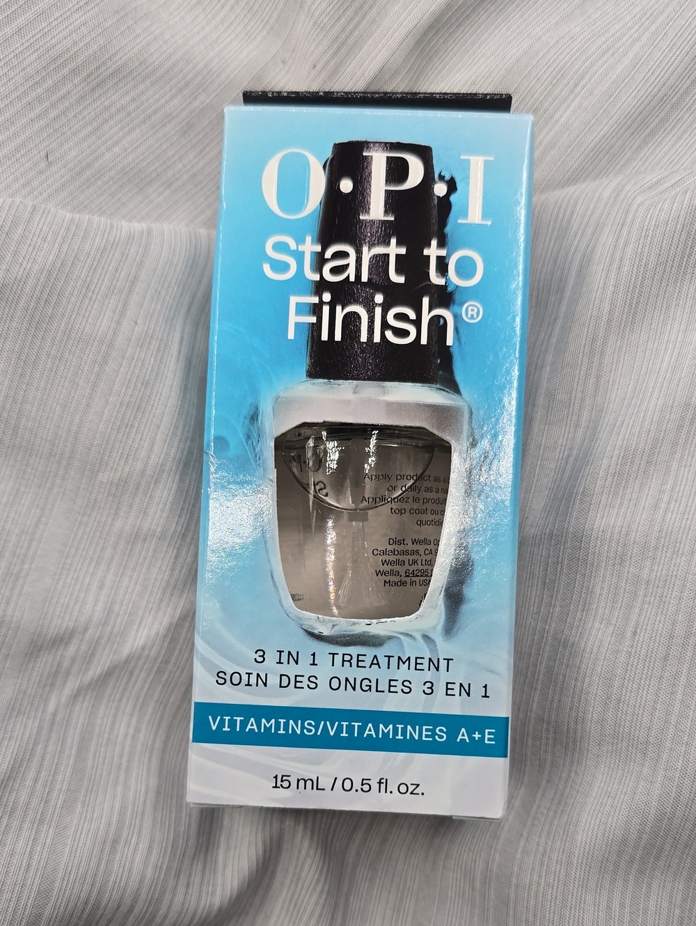 OPI start to finish polish